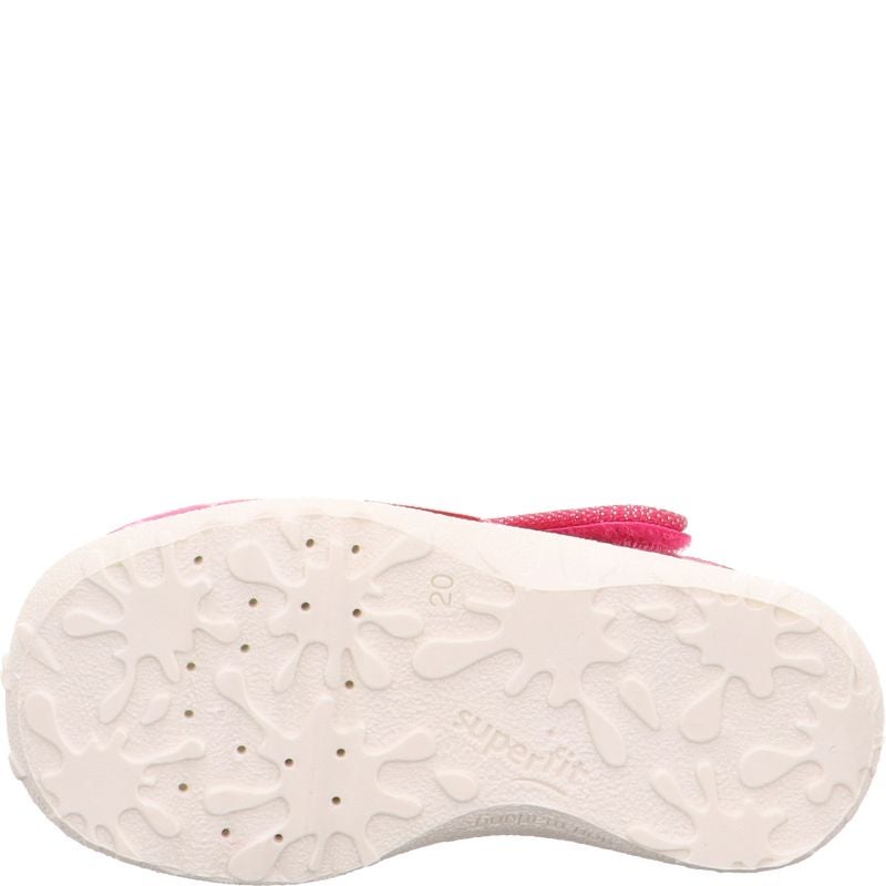 Superfit SPOTTY Slipper - Material: Textile in Pink