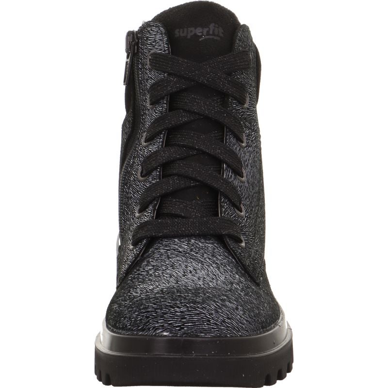 Superfit ABBY NOVA Mädchen Boots - Material: Leder/Textil in Schwarz