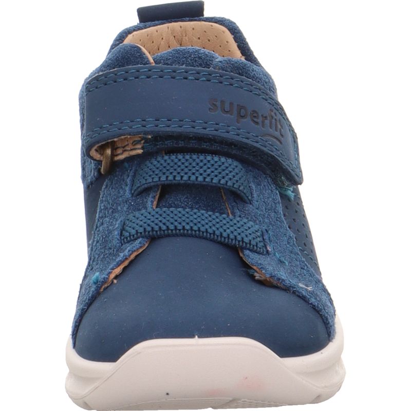 Superfit BREEZE Unisex, Jungen Sneaker low - Material: Leder in Blau