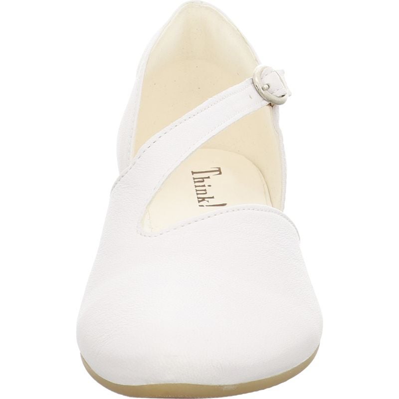 Think GRACE Woman Pumps - Material: Leather in White