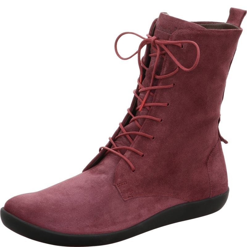 Think! NATURE Stiefelette - Material: Leder in Rot
