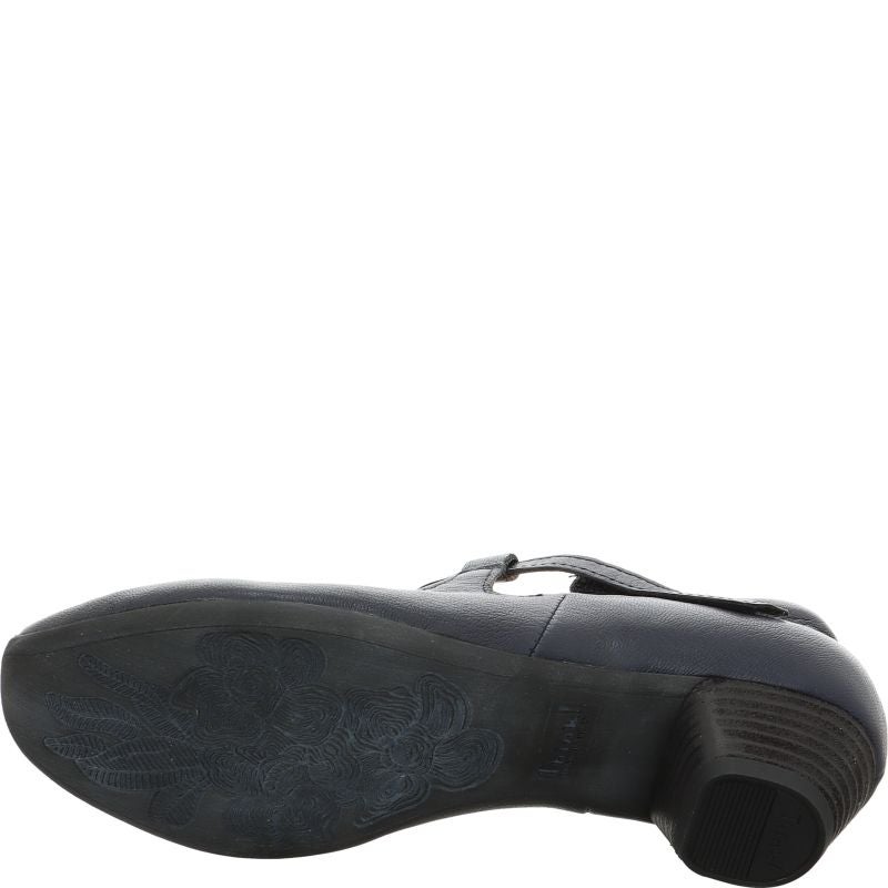 Think AIDA DAMEN Woman  - Material: Leather in Blue