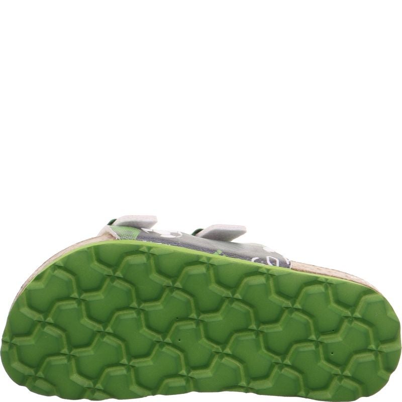 Superfit FUSSBETTPANTOFFEL Slipper - Material: Sonstiges Material in Blue