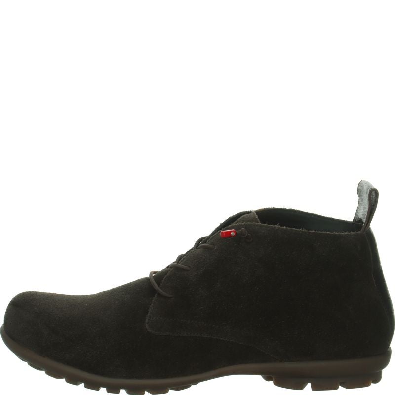 Think KONG HERREN Ankle boot - Material: Leather in Brown