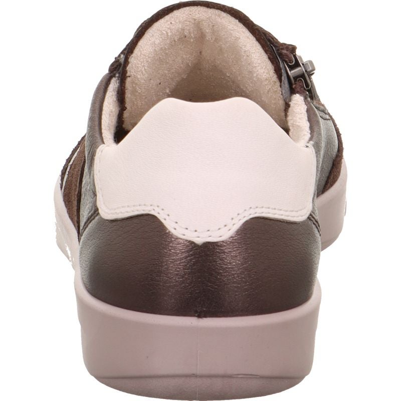 Legero SILENCE Woman Sneakers low - Material: Leather in Brown
