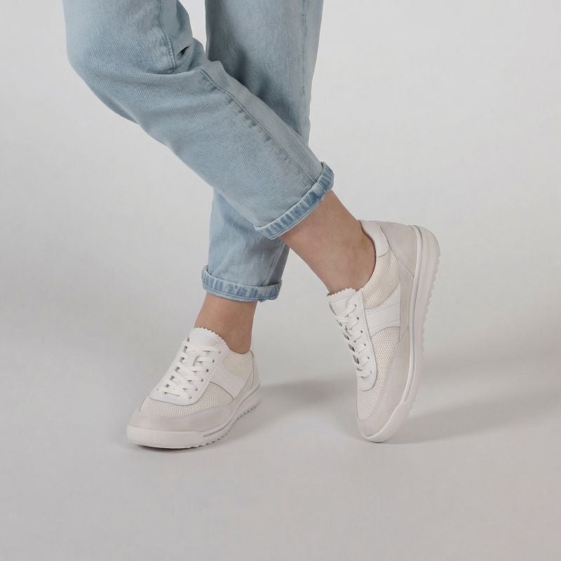 Legero ALIA Woman Sneakers low - Material: Leather/Textil in White