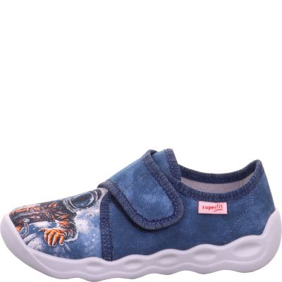 Superfit BUBBLE Jungen Hausschuh - Material: Textil in Blau