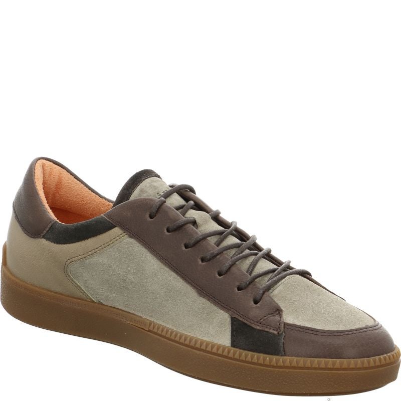 Think TURNA MEN Sneakers low - Material: Leather in Brown