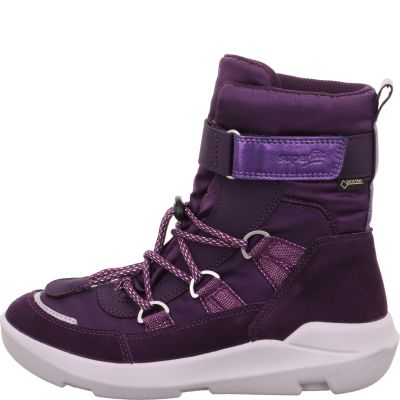 Superfit TWILIGHT Mädchen Boots - Material: Leder/Sonstiges Material/Textil in Lila