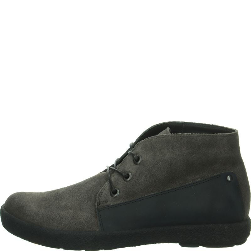 Think GEOAG Men Ankle boot - Material: Leather in Grey