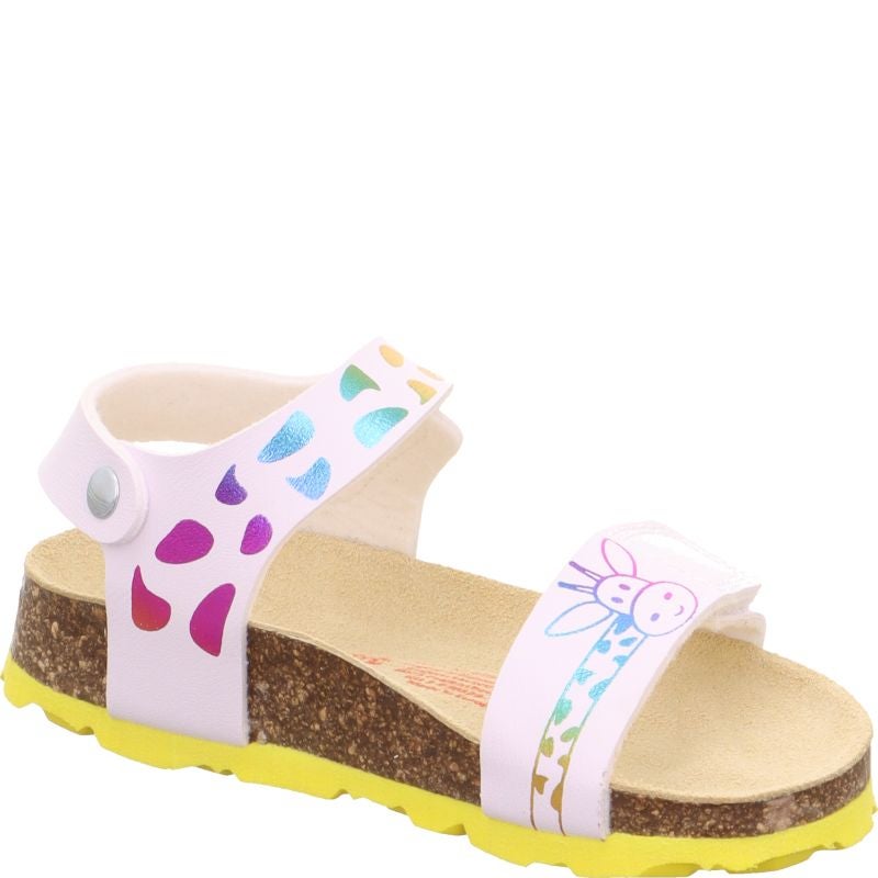 Superfit FUSSBETTPANTOFFEL Girls Sandal - Material: Sonstiges Material in White