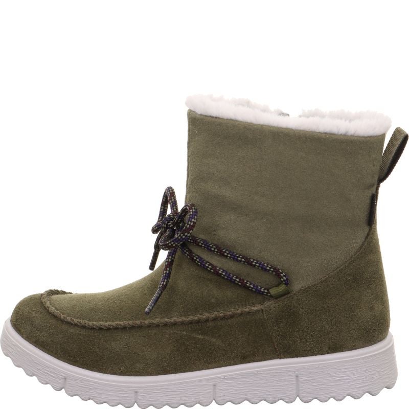 Superfit LORA Girls - Material: Leather/Textil in Green