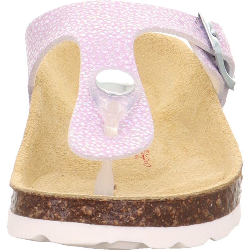 superfit FUSSBETTPANTOFFEL Mädchen Pantoffel - Material: Sonstiges Material in Lila