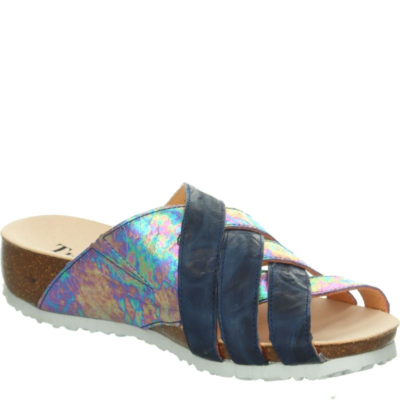 Think JULIA DAMEN Woman  - Material: Leather in Multi Colour