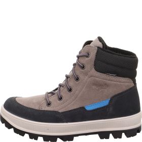 superfit TEDD Jungen Boots - Material: Leder/Textil in Grau