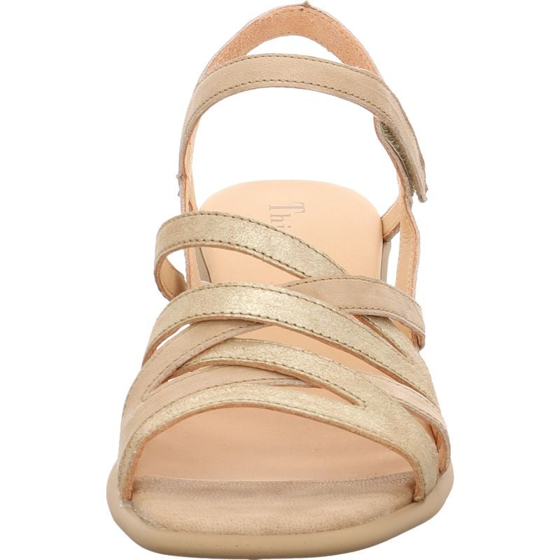 Think VIVI Woman  - Material: Leather in Beige