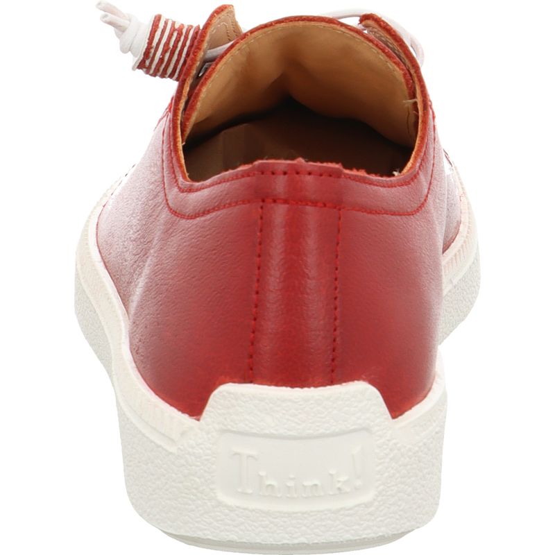 Think! TURNA DAMEN Damen Sneaker low - Material: Leder in Rot