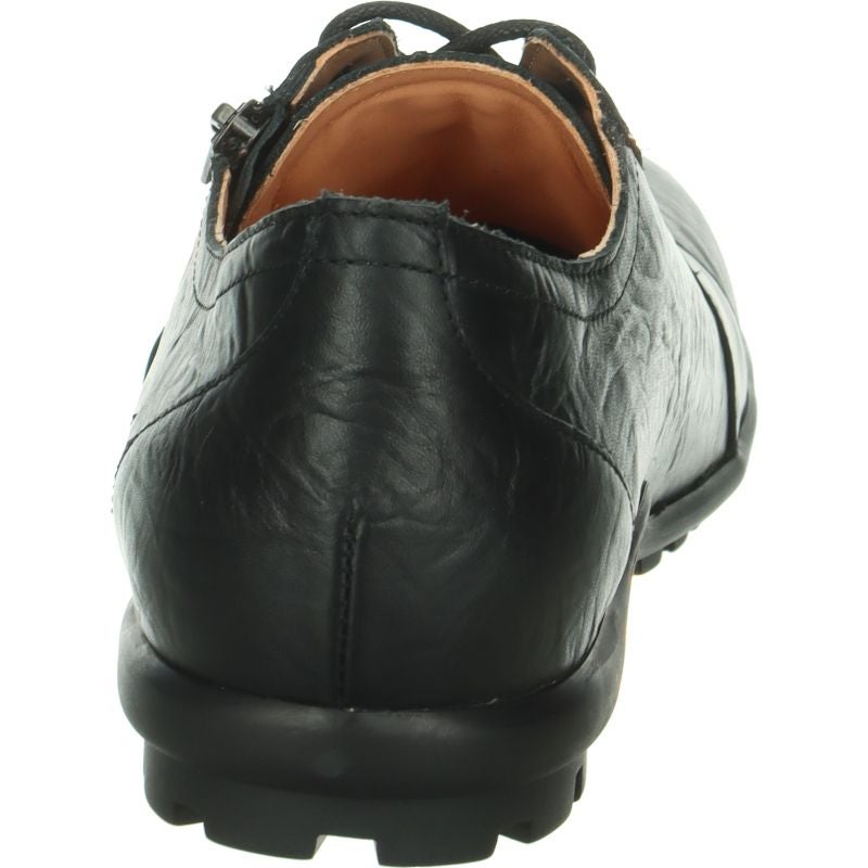 Think KONG HERREN Men  - Material: Leather in Black