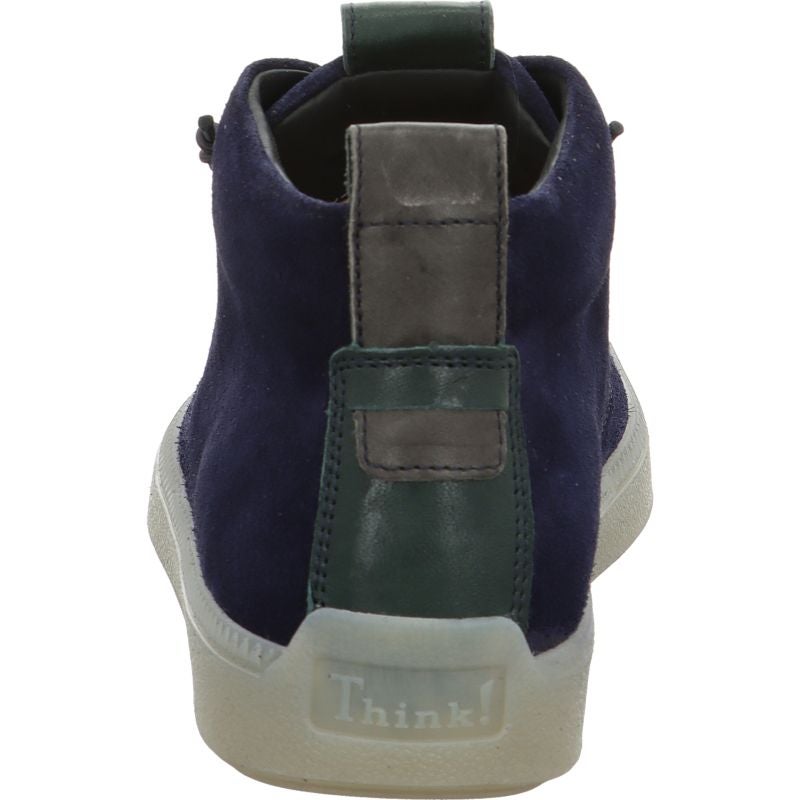 Think TURNA MEN Men Sneakers high - Material: Leather in Blue