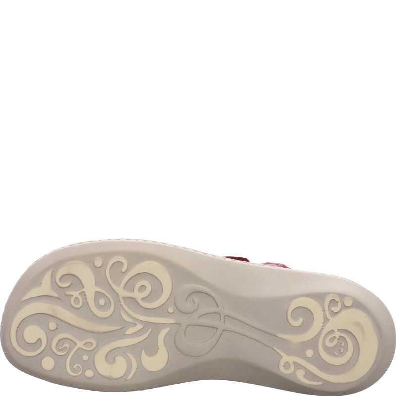 Think! CAMILLA Damen Pantolette - Material: Leder in Lila