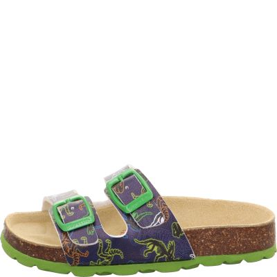 Superfit FUSSBETTPANTOFFEL Girls Slipper - Material: Sonstiges Material in Blue