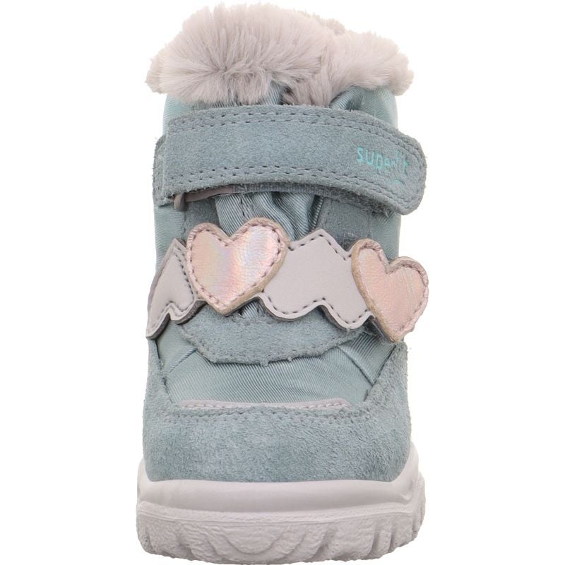 Superfit HUSKY+ Girls Boot - Material: Leather/Textil in Green