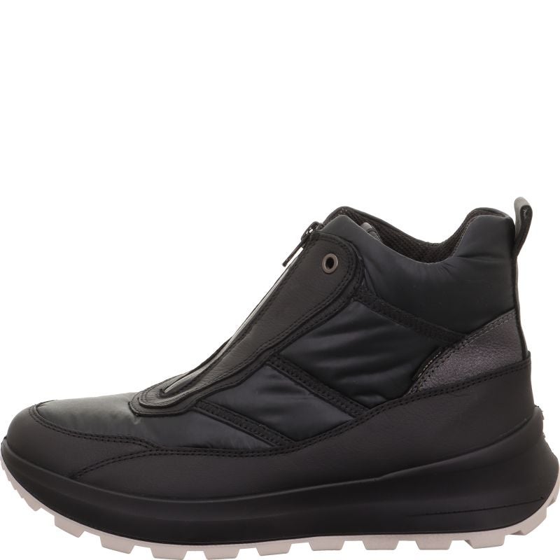 Legero T4 RUN Damen  - Material: Leder/Textil in Schwarz