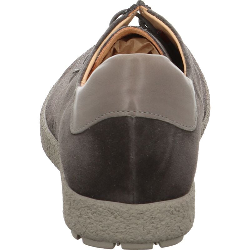 Think GEOAG Men Lace up shoe - Material: Leather in Brown