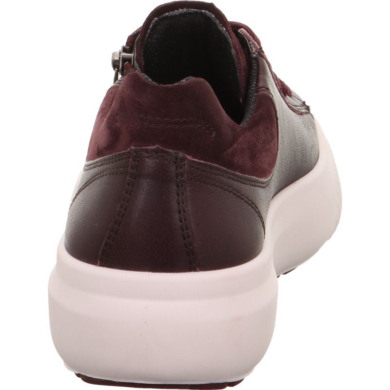 Legero T4 JUMP Woman Sneakers low - Material: Leather in Red
