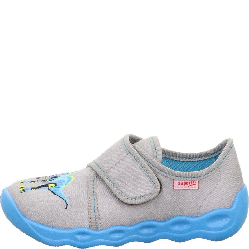 Superfit BUBBLE Boys Slipper - Material: Textile in Grey