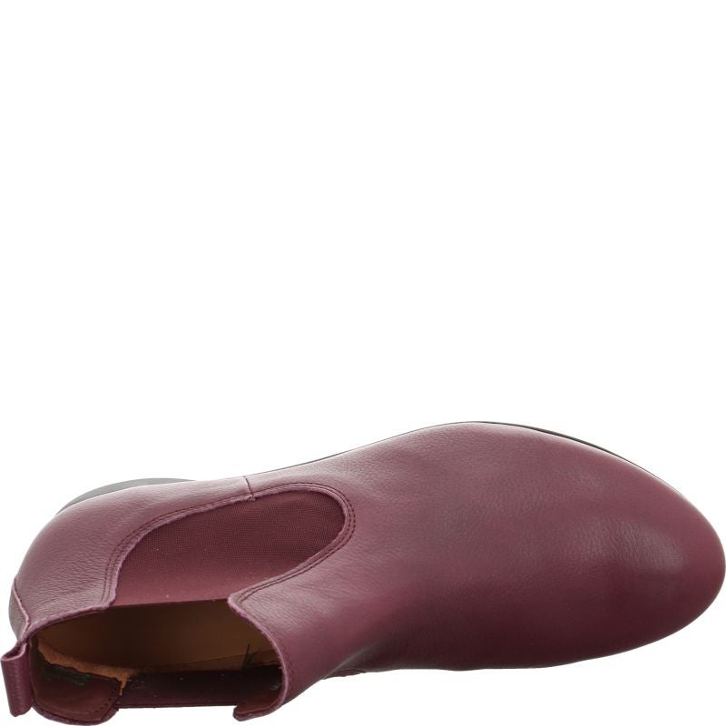 Think! GUAD2 Damen Chelsea Boots - Material: Leder in Rot
