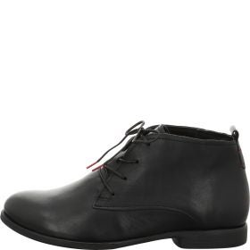 Think! AGRAT Damen Ankle Boots - Material: Leder in Schwarz
