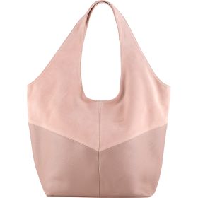 Think! THINK! BAG Damen Tasche - Material: Leder in Rosa