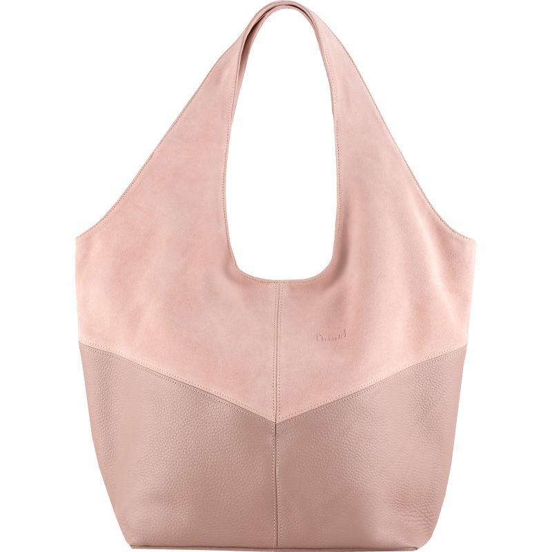 Think! THINK! BAG Damen Tasche - Material: Leder in Rosa