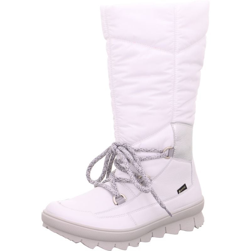 Legero NOVARA Damen Stiefel - Material: Leder/Textil in Weiß