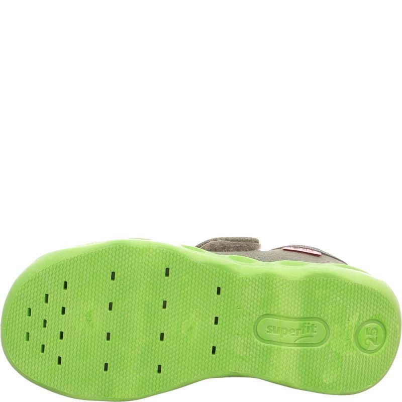 Superfit BUBBLE Boys Slipper - Material: Textile in Green