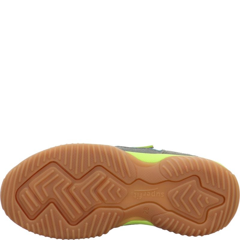Superfit STORM Sneakers low - Material: Leder/Sonstiges Material/Texti in Green