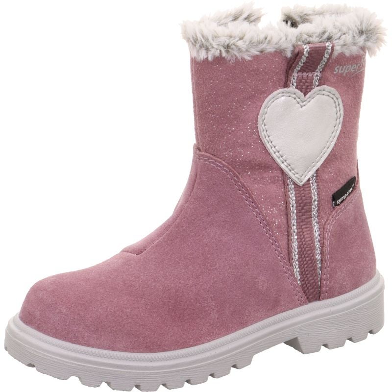 Superfit SPIRIT Girls Boot - Material: Leather/Textil in Purple