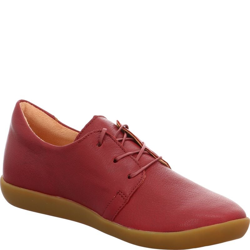 Think NATURE Woman Sneakers low - Material: Leather in Red
