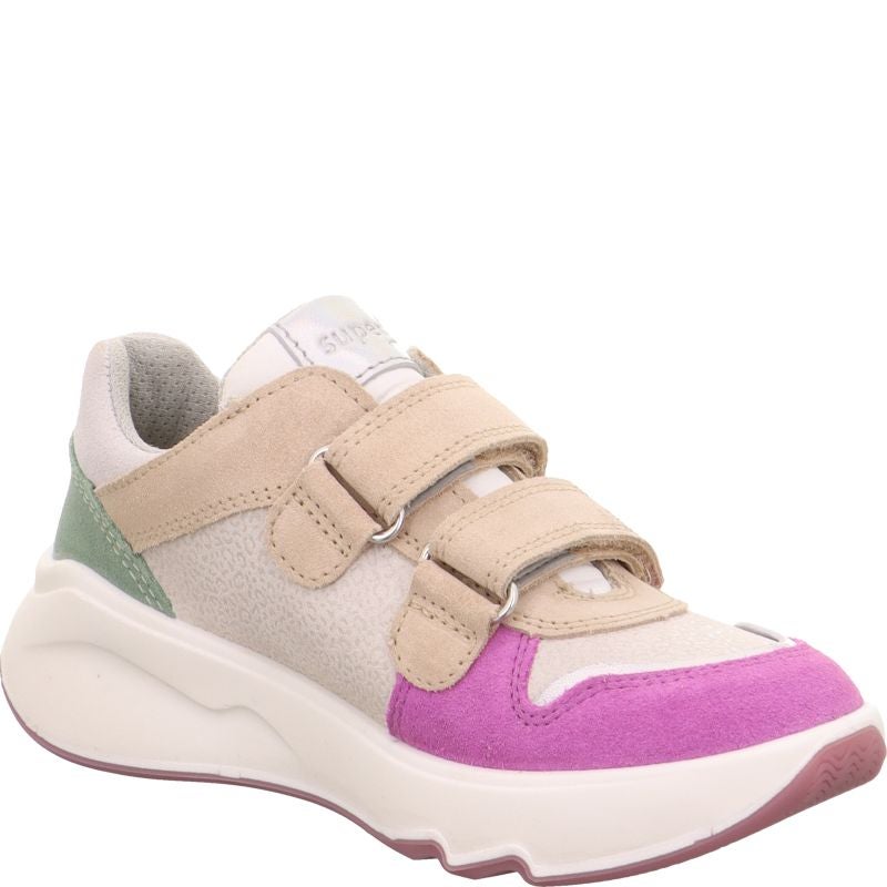 Superfit MELODY Girls Sneakers low - Material: Leather/Textil in Multi Colour