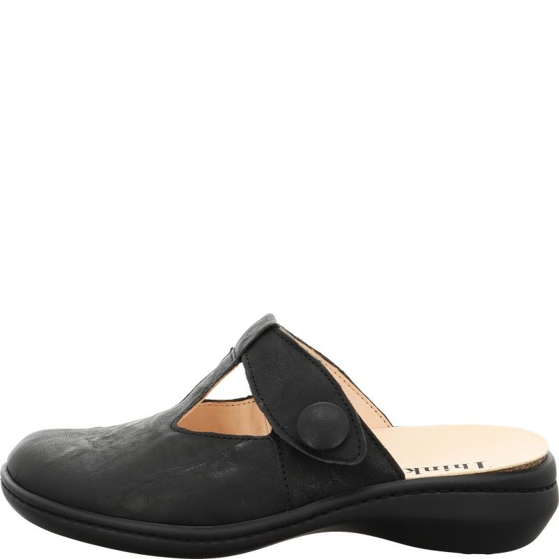 Think CAMILLA DAMEN Woman  - Material: Leather in Black