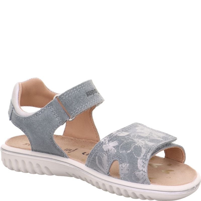 Superfit SPARKLE Sandal - Material: Leather in Blue