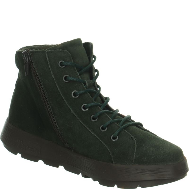 Think COMODA Ankle boot - Material: Leather in Green
