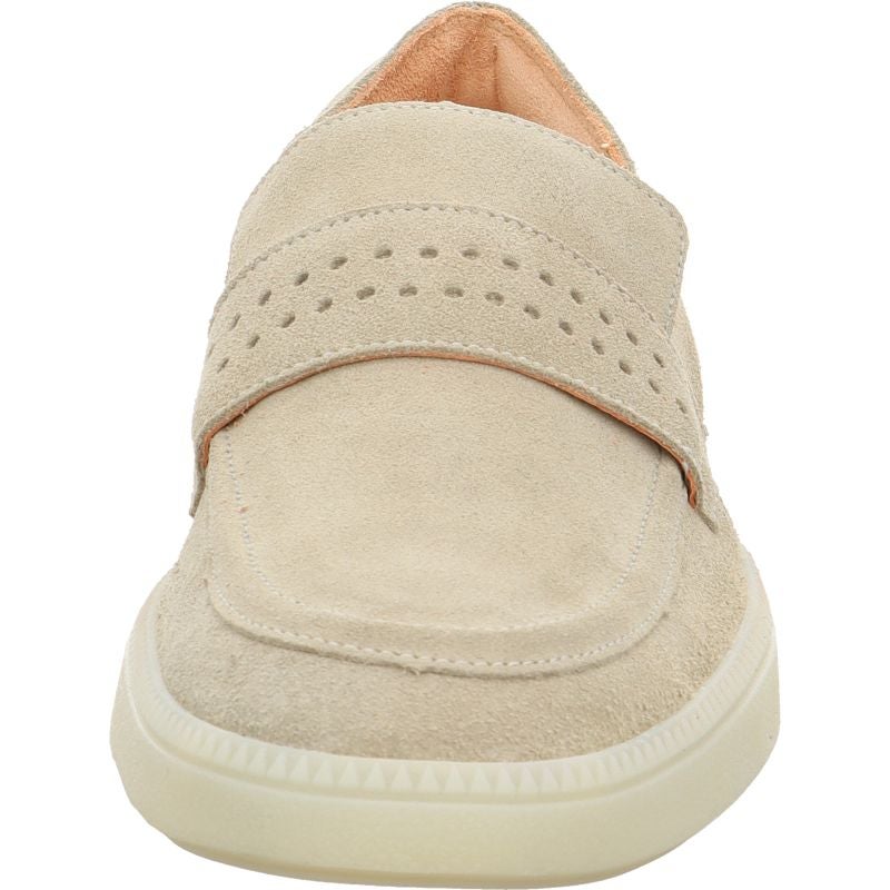 Think TURNA MEN Slipper - Material: Leather in Beige