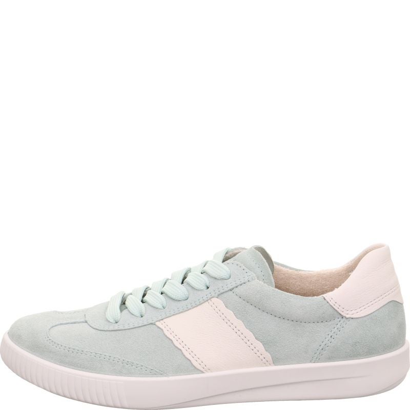 legero SILENCE Damen Sneaker low - Material: Leder in Grün