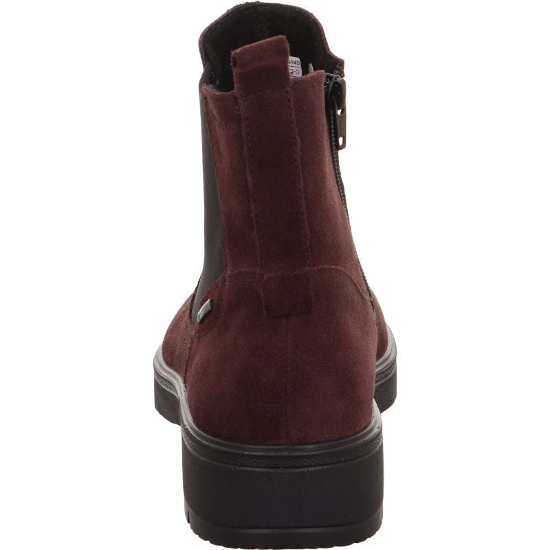 legero MYSTIC Damen Chelsea Boots - Material: Leder in Rot