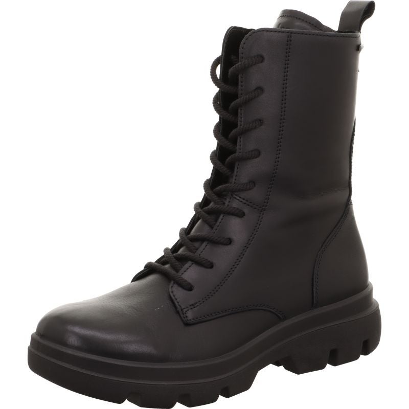 Legero ANGELINA Damen Schnürboots - Material: Leder in Schwarz