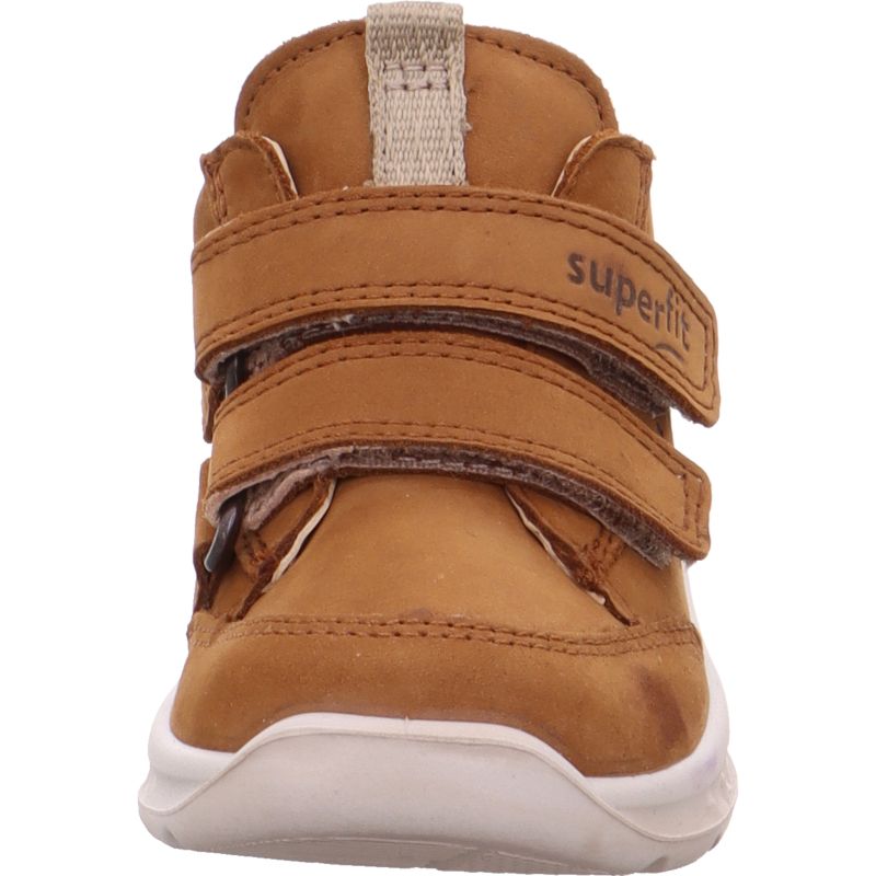 Superfit BREEZE Unisex, Boys Sneakers high - Material: Leather in Brown