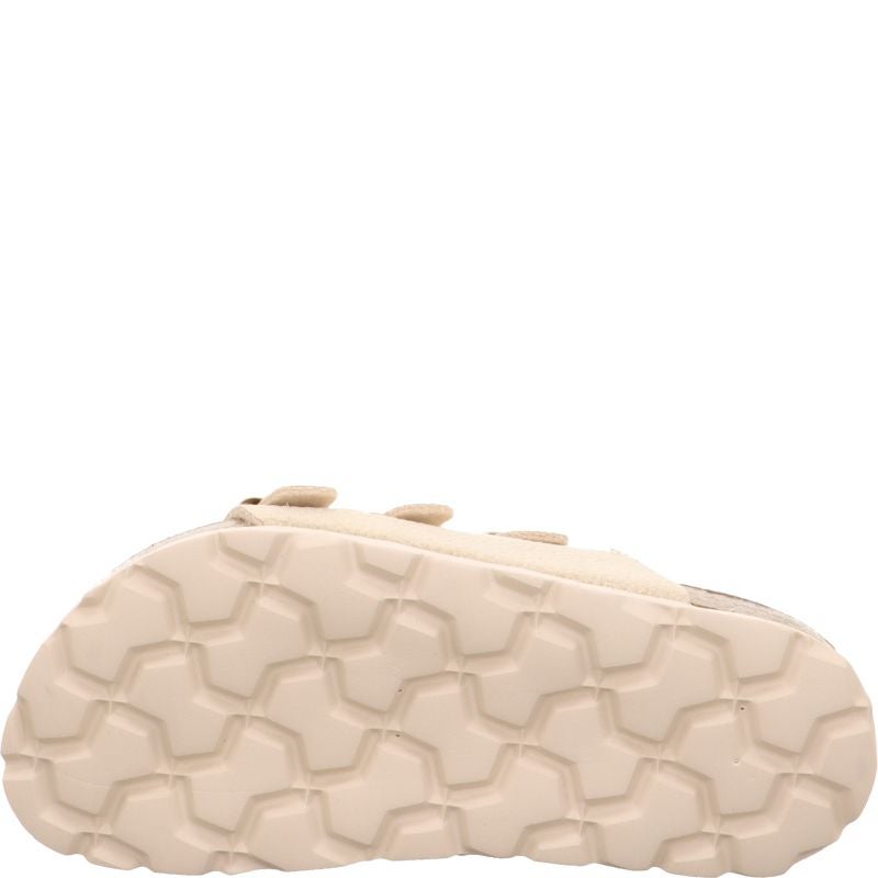 Superfit FUSSBETTPANTOFFEL Girls Slipper - Material: Sonstiges Material in Metallic