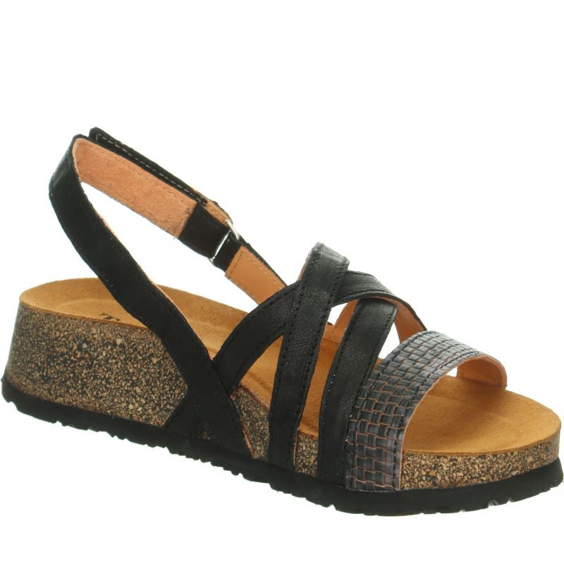Think KOAK DAMEN Woman  - Material: Leather in Black
